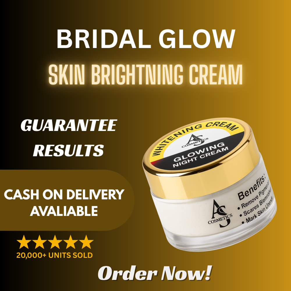 ✨ AS Cosmetics Glowing Night Cream – Brightening & Pigmentation Removal Formula (25g)