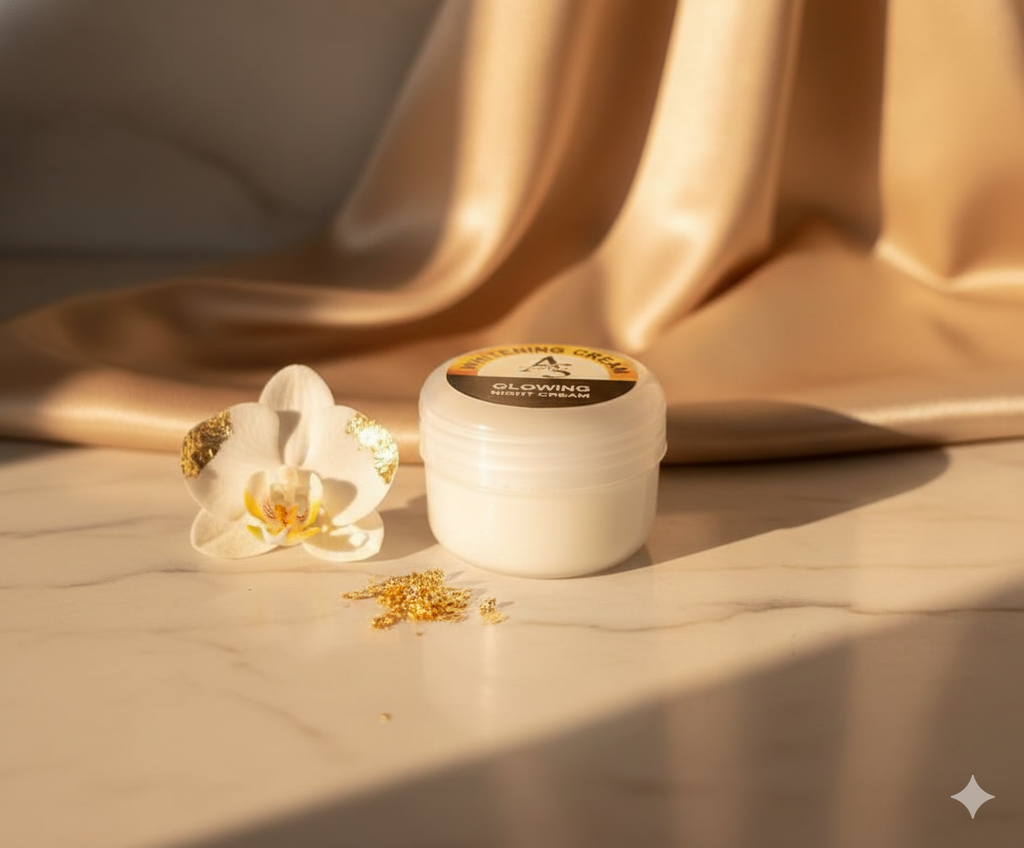 AS Cosmetics Glowing Night Cream – Brightening & Pigmentation Removal Formula (15g)