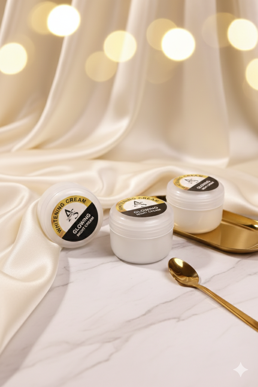Buy 2, Get 1 FREE – Because Your Skin Deserves a Bonus AS Cosmetics Glowing Night Cream